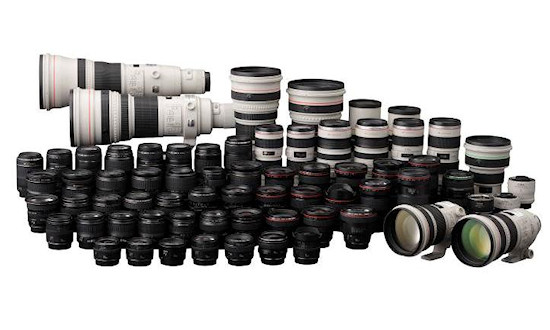 Canon wituje wyprodukowanie  80 mln obiektyww EF