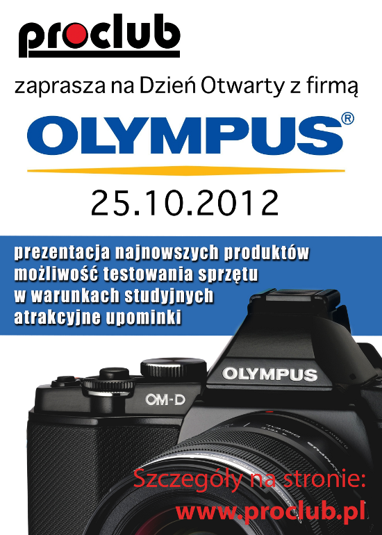 Dzie Otwarty z firm Olympus w ProClub