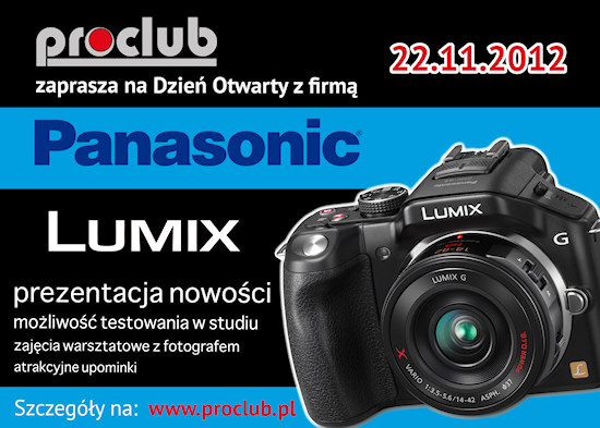 Dzie Otwarty z firm Panasonic w ProClub