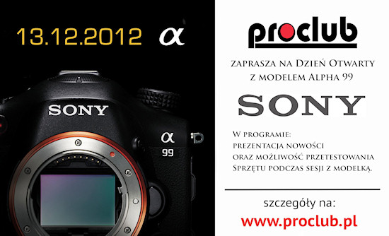 Dzie Otwarty z Sony Alpha A99