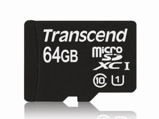 TRANSCEND microSDXC UHS-I 64GB