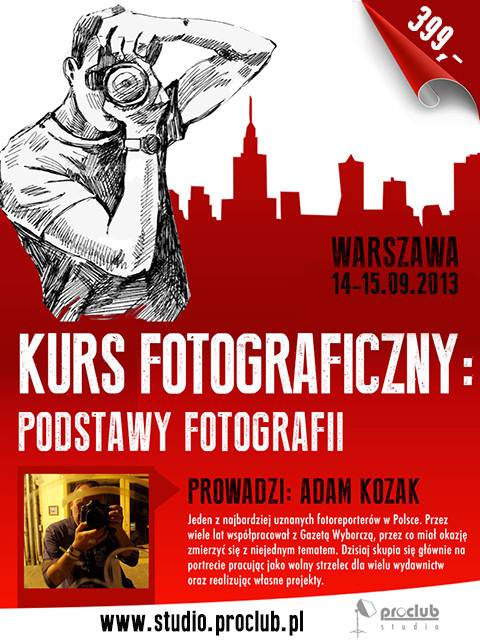 Intensywny kurs fotograficzny – podstawy fotografii
