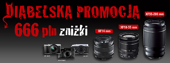 Diabelska promocja na wybrane obiektywy Fujinon XF