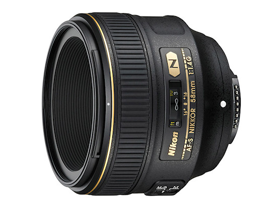 Nikon AF-S NIKKOR 58 mm f/1.4G